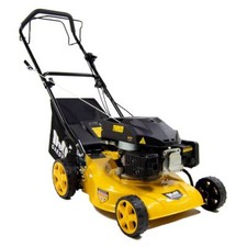 17" / 43cm Petrol Lawn Mower Self-Propelled Recoil Wolf 139cc 40L Lawnmower