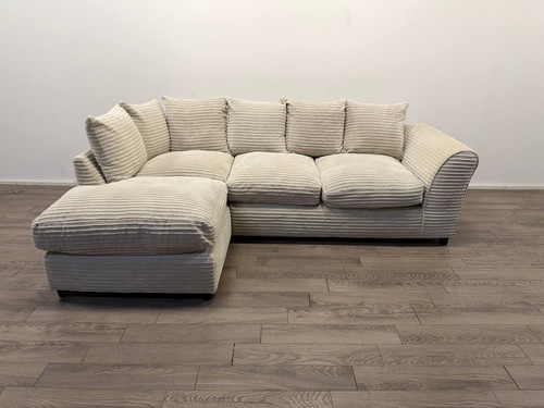 Harry stone beige fabric large - beige,