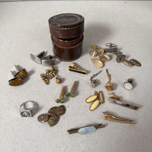 Cufflinks pairs vintage tie - 6,