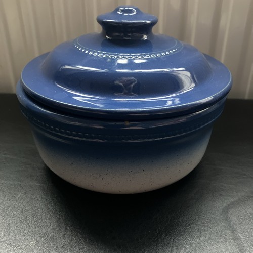 Stoneware blue cream - blue,