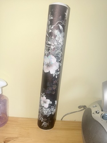 Floral peel and - peel, stick