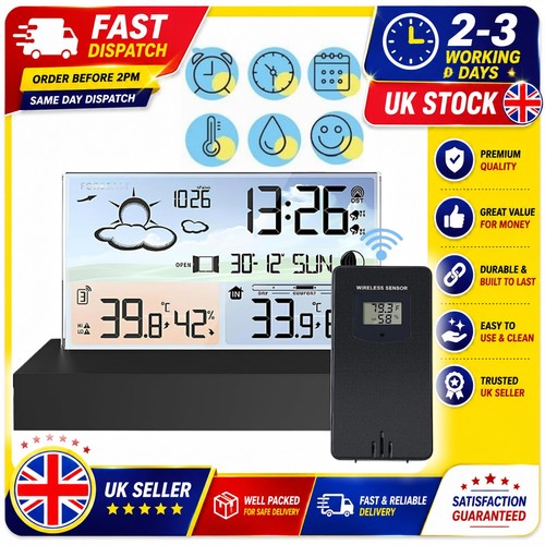Lcd wireless weather station - wireless,
