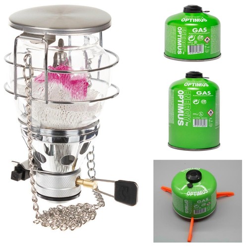 Gas lantern with piezo - gas,