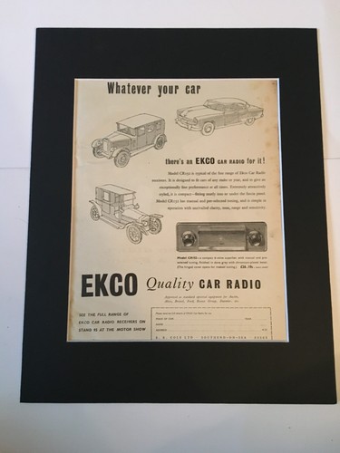 Ekco model cr152 - ekco,