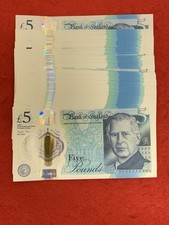 King Charles III Polymer £5