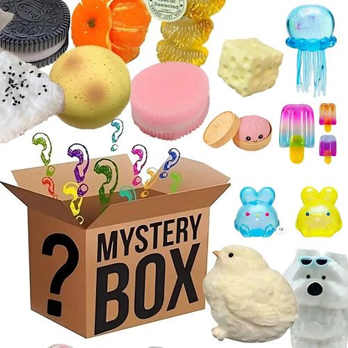 Mystery blind box kawaii cat - box,