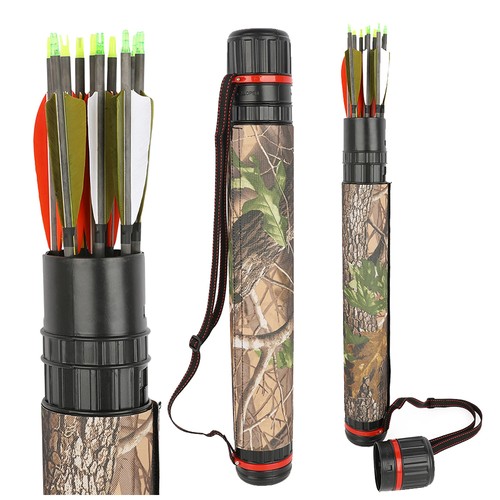 Archery tube arrow quiver - quiver, back
