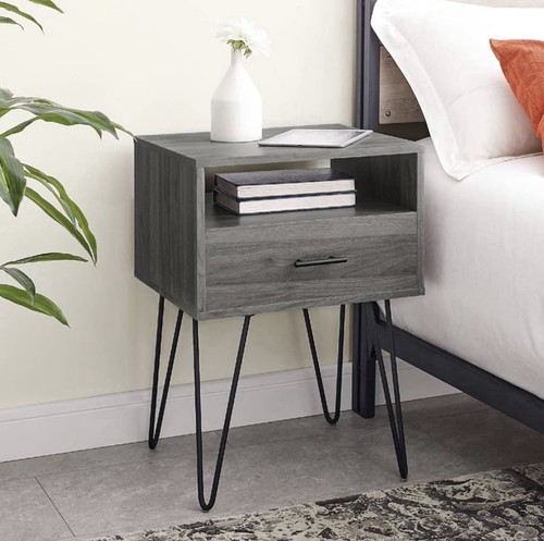 Urbnliving wooden bedside - urbnliving,