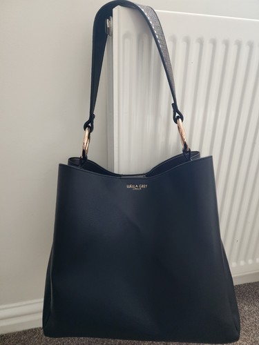 Luella grey soft faux - faux, leather