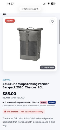 Altura grid pannier - altura, backpack