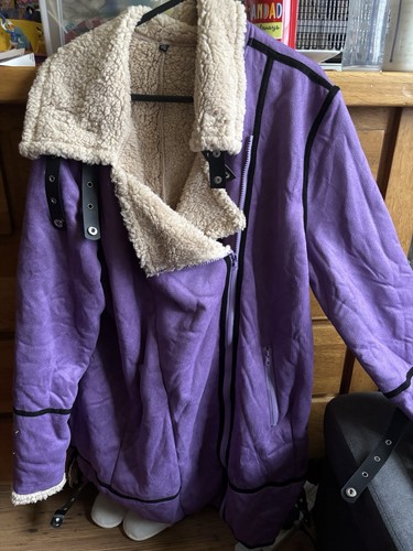 Moda london purple fleece - moda-london,