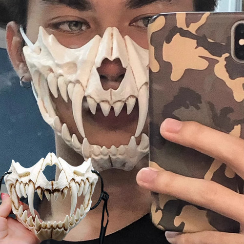 Halloween skull demon - skull,