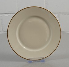 Fürstenberg Porcelain Bread Plate Ivory Gold Rim Gold Decor Art Deco 1930s