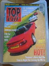 Top Car mag Jul 1993 MX5 Tuning, Fiero F40 replica