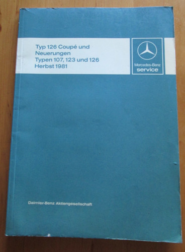 Mercedes workshop manual - mercedes, w