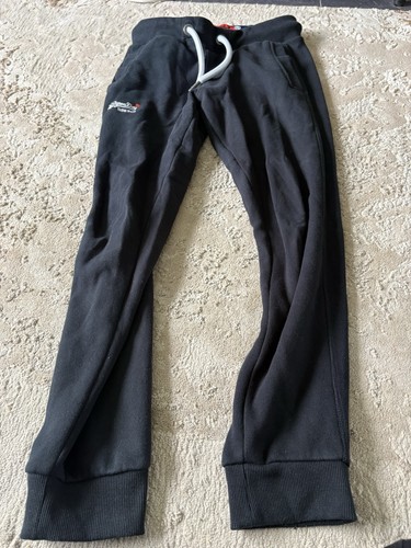 Superdry blue joggers - blue,