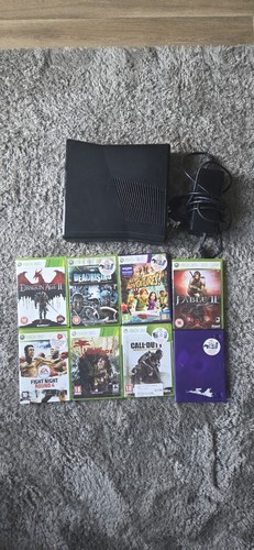 Xbox 360 slim 120gb black - xbox,