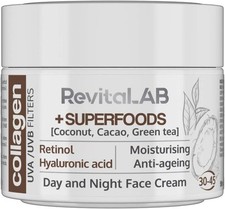 Anti Wrinkle Collagen Retinol FACE LIFT CREAM Hyaluronic Acid Day & Night skin
