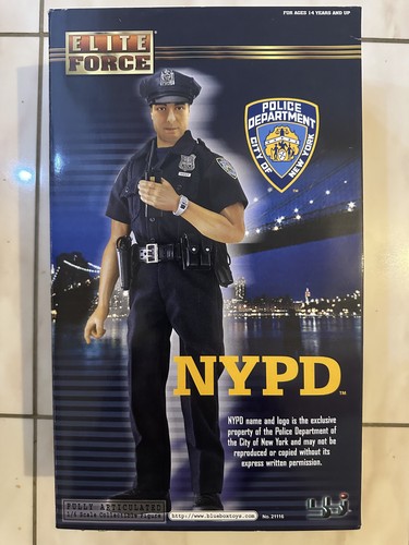 Elite force nypd action figure - action,