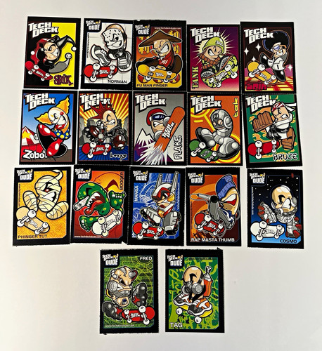 Tech deck dude trading - dude, card