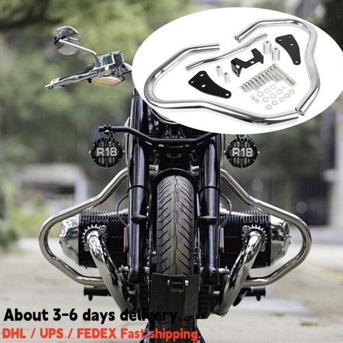 Chrome highway crash bar - crash,
