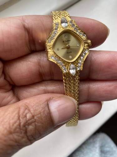 Ladies gold plated quartz - ladies,