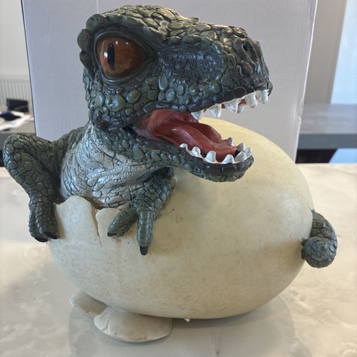 Dinosaur resin hatchling egg - dinosaur,