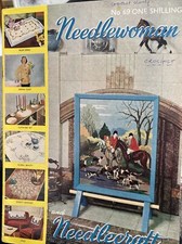 Vintage Needlewoman Needlecraft No 69 Embroidery/Knitting/Crochet