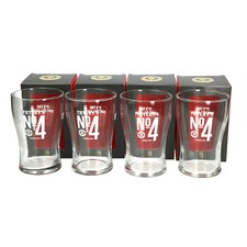 Tetleys No4 pint glasses