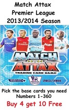 Match Attax 2013/14 Base Cards