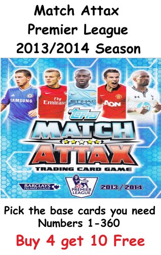 Match attax 2013 base - attax, cards