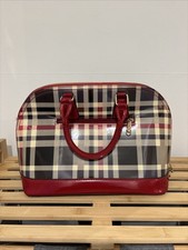 Red and Navy Checked Tom Eva