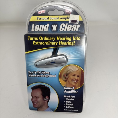 Loud clear personal sound - loud, n