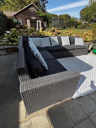 Ikea rattan seat corner - rattan,