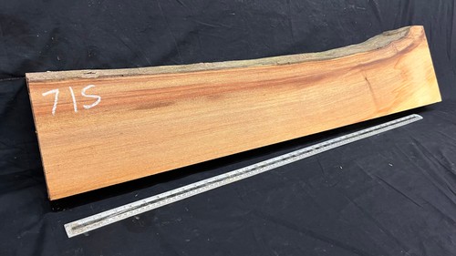 Elm mantle piece - ,, edge
