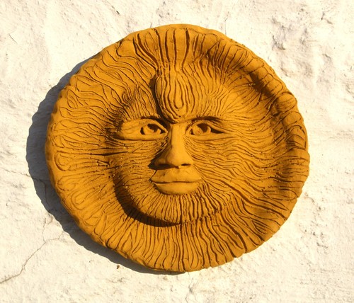 Wicker man sun garden - sun, wall