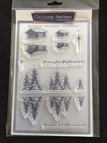 Christmas winter cabin - winter,