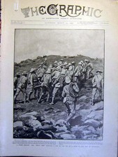 Original Old Antique Print