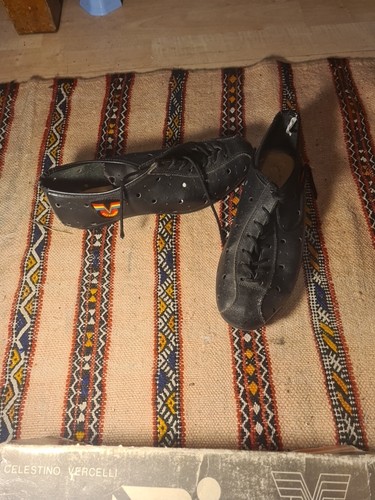 Vittoria black leather cycling - vittoria,
