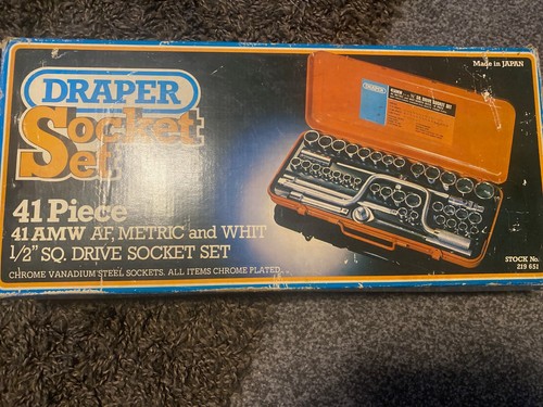 Vintage draper piece socket - 41,
