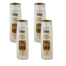Cien Pro Vitamin Repair & Protect Shampoo For Weak & Damaged Hair - 4 x 300ml