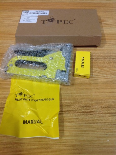 Topec staple gun - staple, with