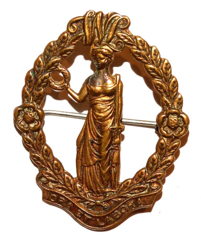 British military cap - cap, badges