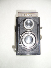 Camera : Vintage Zeiss Ikon Ikoflex box camera black casing edition