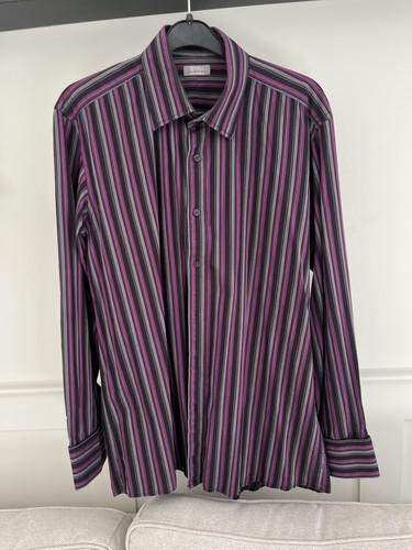 Shirt neck purple - 16.5,