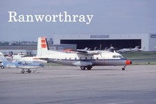 Orig Aircraft slide 55 / MH Nord 262 French Air Force Paris 1981 #2185