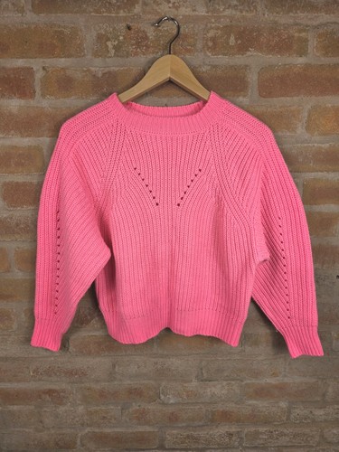 River island pink chunky knit - river,