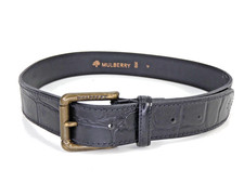 Mulberry Belt Black Leather