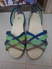 Crocs Huarache Ballet Flat Sandal Women's Size W10 UK Size 8  Strappy Comfy