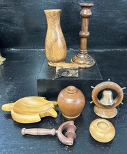 Vintage Job Lot Of Treen Hand